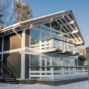 Modern House With Large Windows